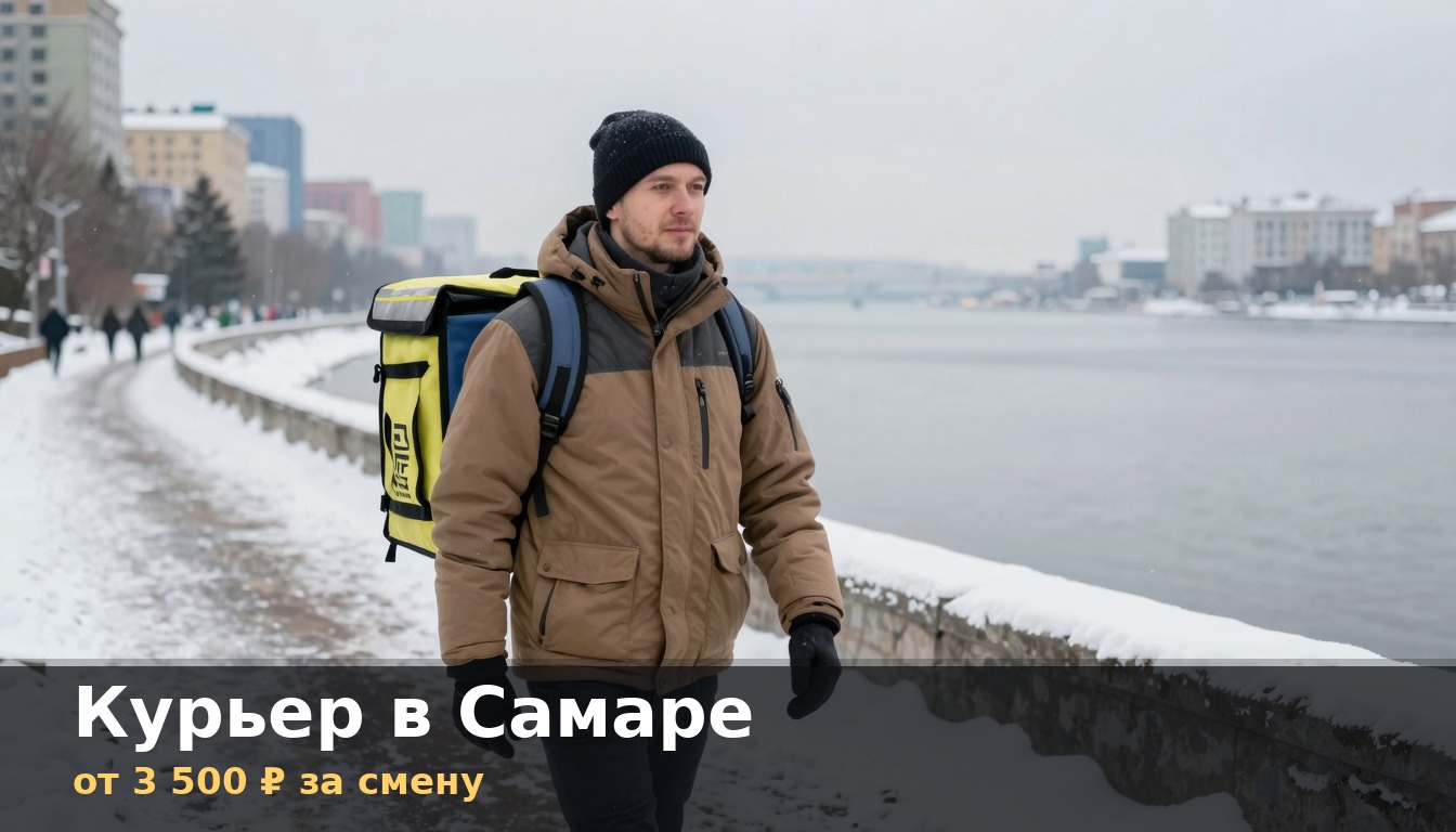 Курьер с термосумкой в Самаре — вакансии Яндекс, Самокат 2026