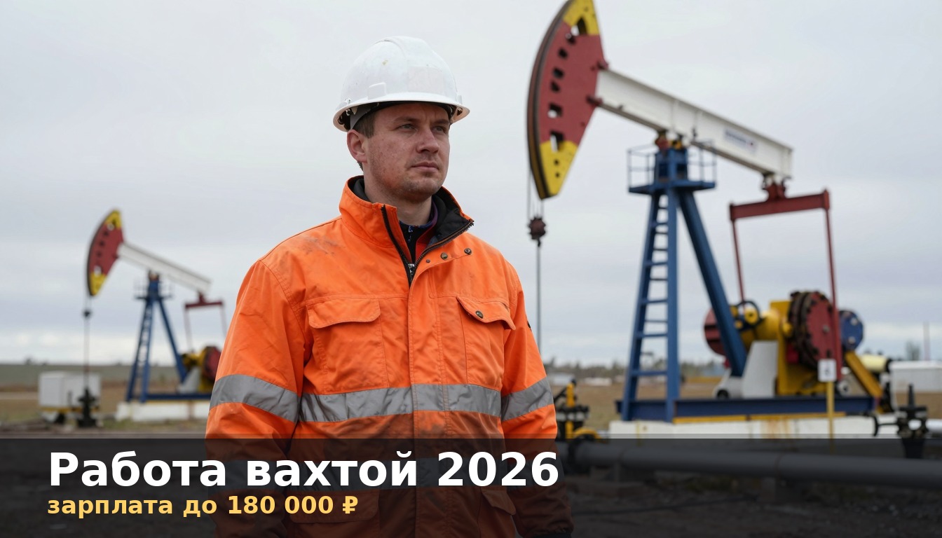 Вахтовый рабочий на объекте — вакансии вахтовым методом 2026