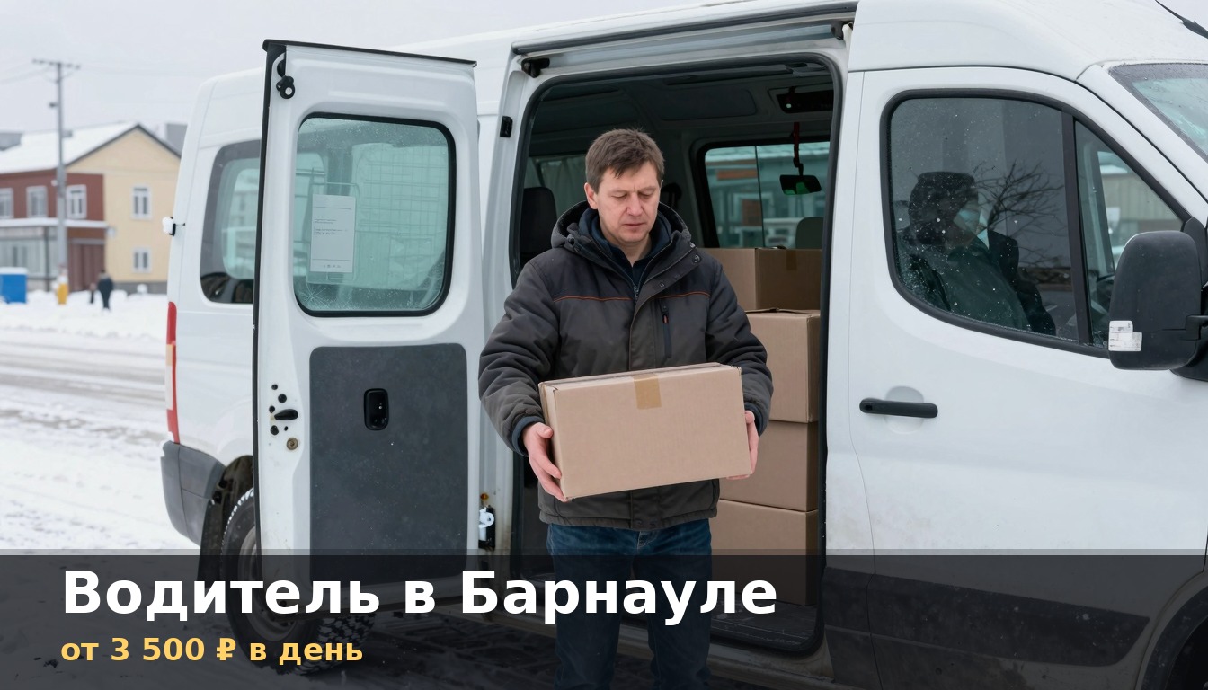Водитель за рулём в Барнауле — вакансии без опыта от 3500 ₽ в день